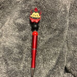 Red Mickey Mouse Character Pen